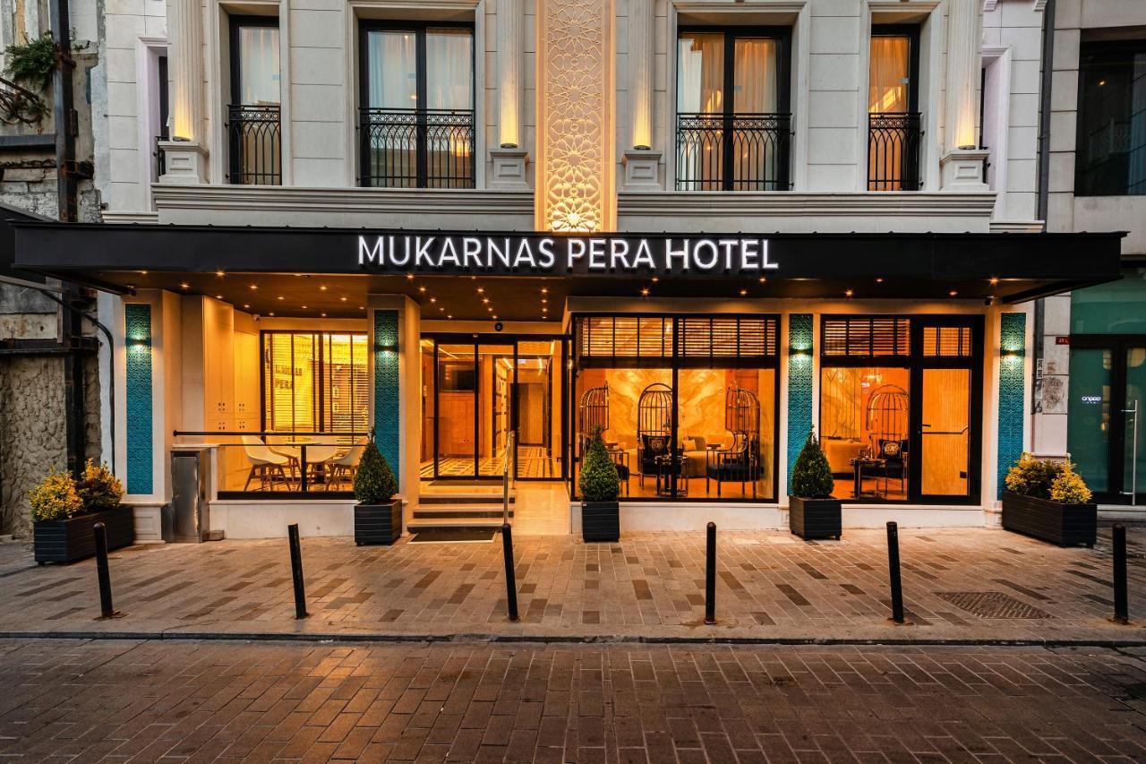 Mukarnas Pera Hotel Istanbul Bagian luar foto